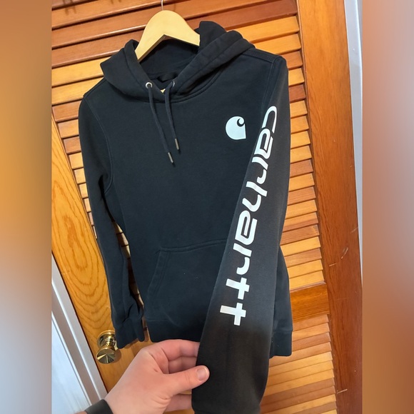 Carhartt Women’s Hoodie, black - size medium - Picture 5 of 12